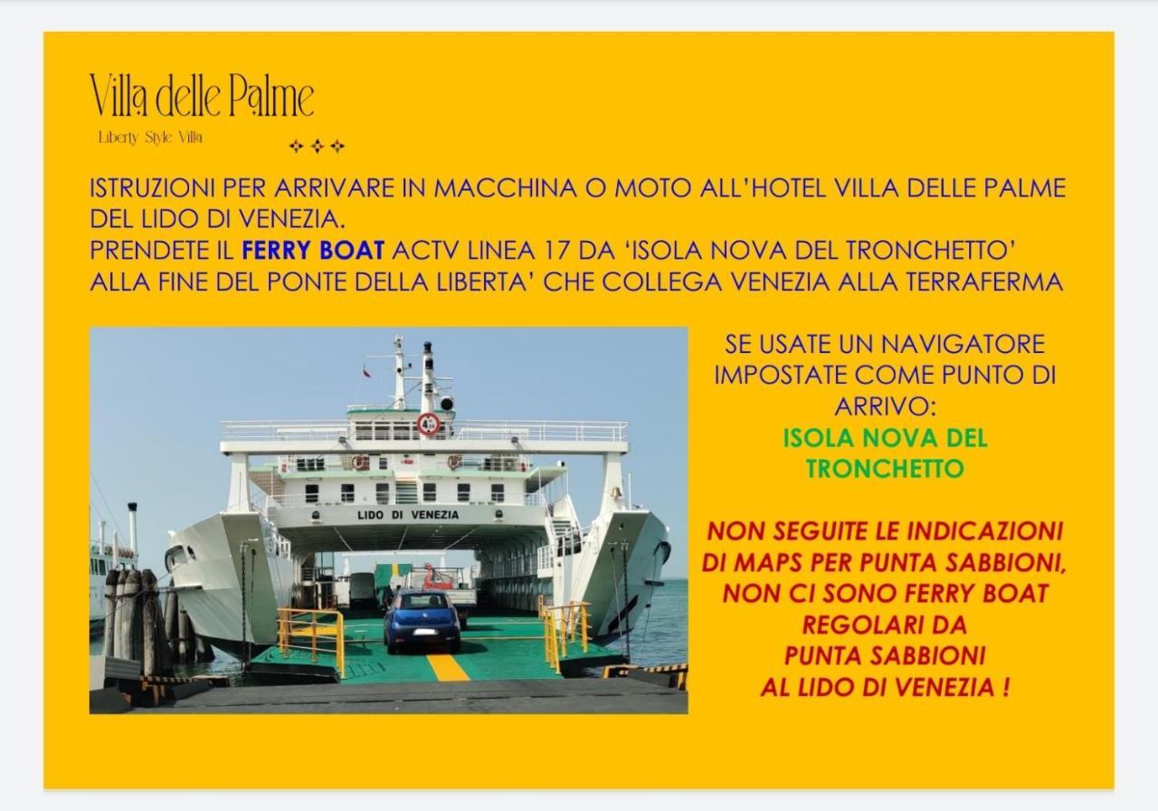 Hotel Villa Delle Palme Lido di Venezia Exterior photo